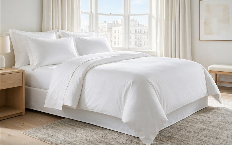 Hotel bed linen